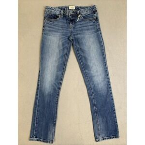 Aeropostale Jeans Women's Size 5/6 Short/Court Bayla Skinny Blue Denim Pants